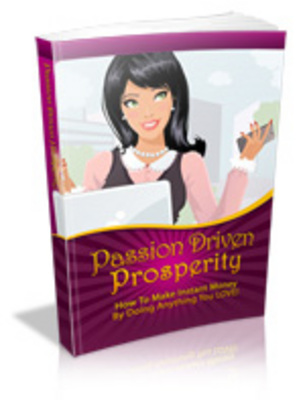 Product picture Passion Driven Prosperity